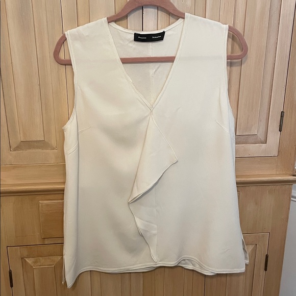 Proenza Schouler Top Ivory Size 10 - Picture 1 of 5